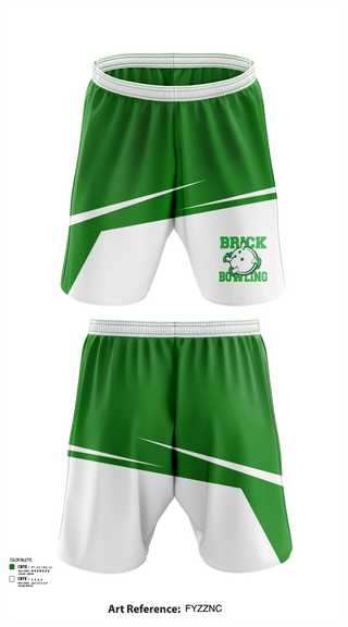 Athletic Shorts With Pockets, Brick Township High School Bowling, Bowling, Teamtime, Team time, sublimation, custom sports apparel, team uniforms, spirit wear, spiritwear, sports uniforms, custom shirts, team store, custom team store, fundraiser sports, apparel fundraiser