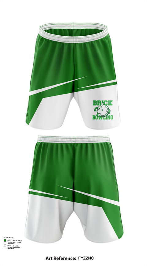 Athletic Shorts With Pockets, Brick Township High School Bowling, Bowling, Teamtime, Team time, sublimation, custom sports apparel, team uniforms, spirit wear, spiritwear, sports uniforms, custom shirts, team store, custom team store, fundraiser sports, apparel fundraiser