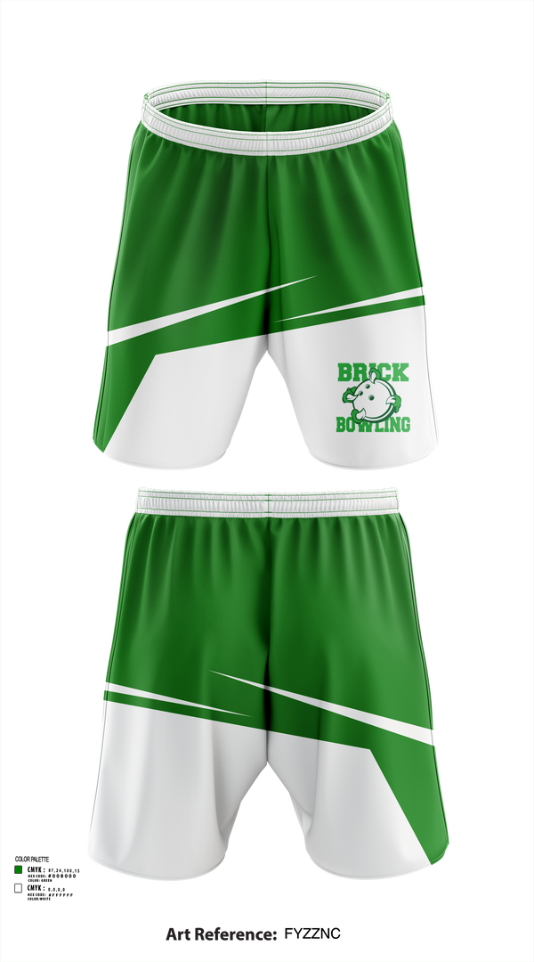 Athletic Shorts With Pockets, Brick Township High School Bowling, Bowling, Teamtime, Team time, sublimation, custom sports apparel, team uniforms, spirit wear, spiritwear, sports uniforms, custom shirts, team store, custom team store, fundraiser sports, apparel fundraiser