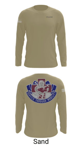 Long Sleeve Performance Shirt, 131st SAD, Army, Teamtime, Team time, sublimation, custom sports apparel, team uniforms, spirit wear, spiritwear, sports uniforms, custom shirts, team store, custom team store, fundraiser sports, apparel fundraiser