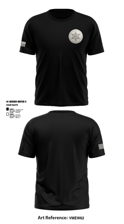 Fresno Sheriff Youth Academy 9592631 Short Sleeve Performance Shirt - 2