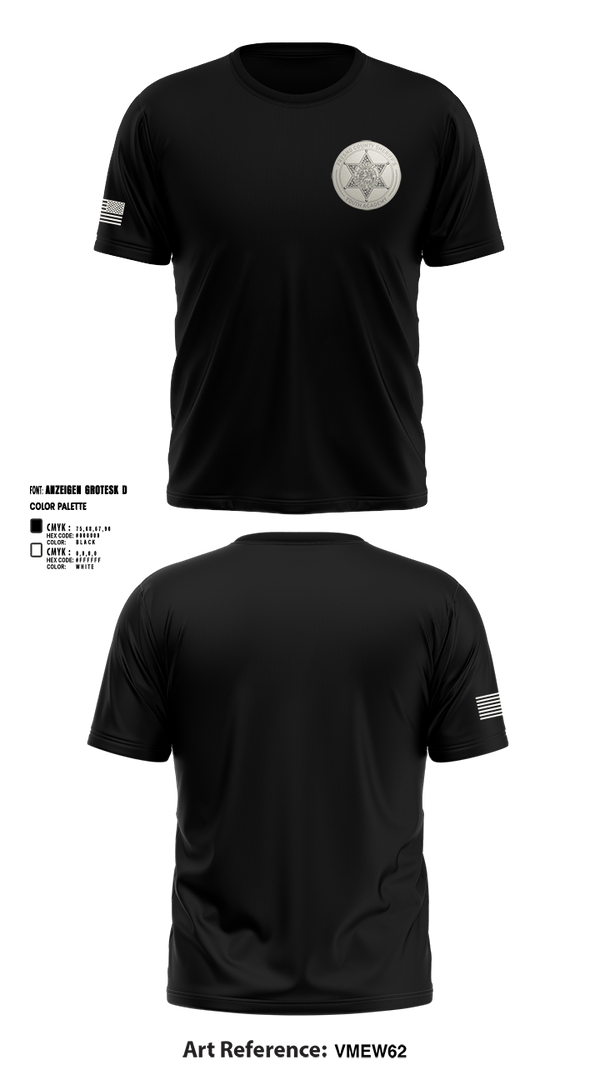 Short Sleeve Performance Shirt, Fresno Sheriff Youth Academy, , Teamtime, Team time, sublimation, custom sports apparel, team uniforms, spirit wear, spiritwear, sports uniforms, custom shirts, team store, custom team store, fundraiser sports, apparel fundraiser