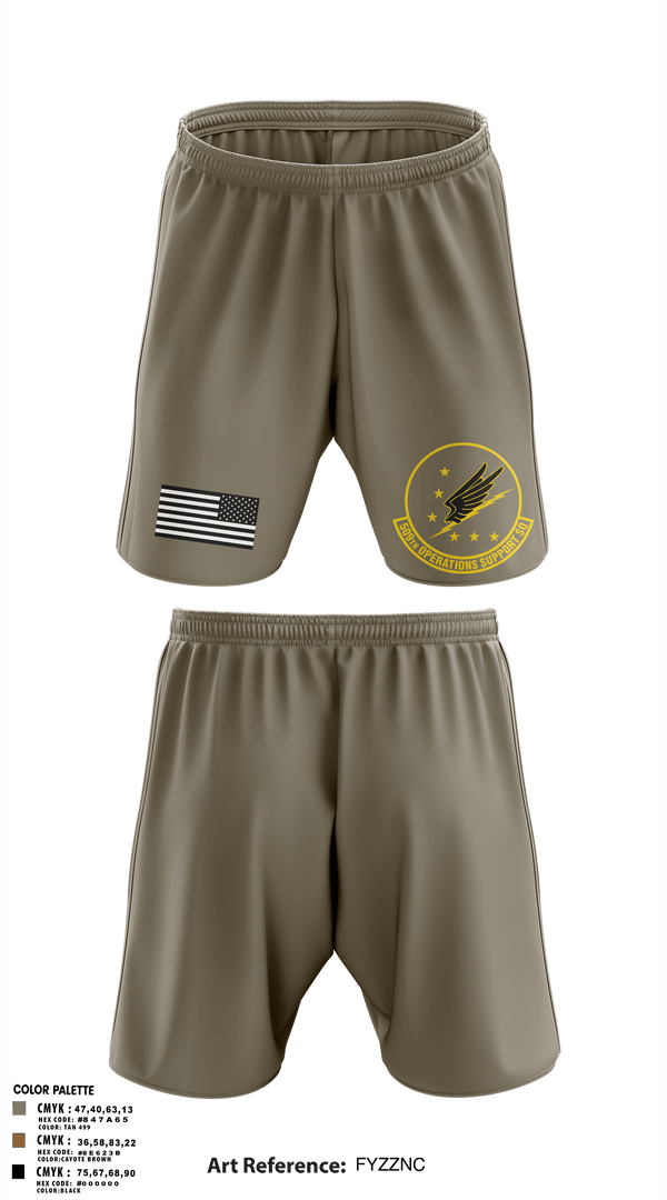 Athletic Shorts With Pockets, 509 OSS, Air Force, Teamtime, Team time, sublimation, custom sports apparel, team uniforms, spirit wear, spiritwear, sports uniforms, custom shirts, team store, custom team store, fundraiser sports, apparel fundraiser