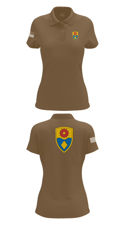 870th mp company 27373000 Women's Short Sleeve Performance Polo  - 15