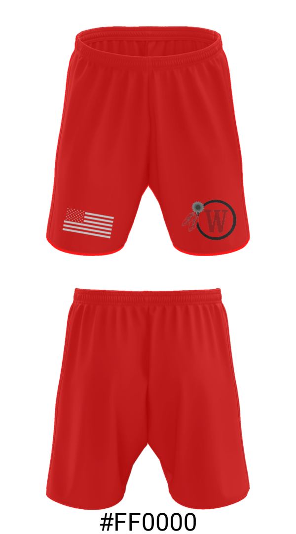 Athletic Shorts With Pockets, Waccamaw High School Lacrosse, Women's Lacrosse, Teamtime, Team time, sublimation, custom sports apparel, team uniforms, spirit wear, spiritwear, sports uniforms, custom shirts, team store, custom team store, fundraiser sports, apparel fundraiser