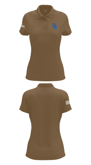 Women's Short Sleeve Performance Polo, Oak Creek Knights, Men's Volleyball, Teamtime, Team time, sublimation, custom sports apparel, team uniforms, spirit wear, spiritwear, sports uniforms, custom shirts, team store, custom team store, fundraiser sports, apparel fundraiser