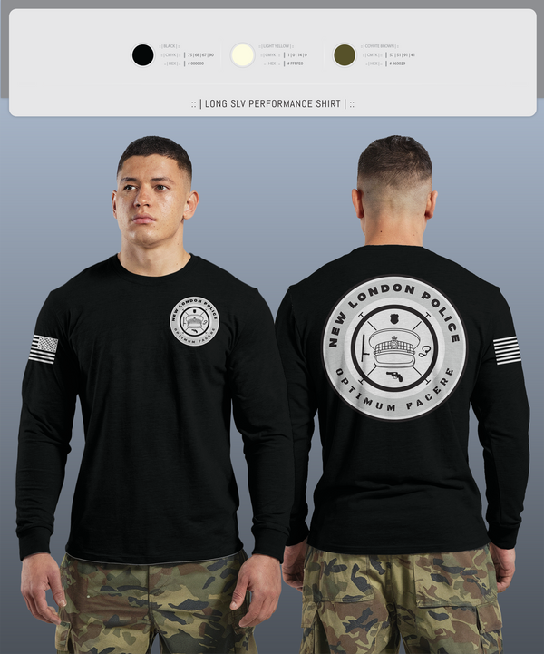 Long Sleeve Performance Shirt, NLPD, Police, Teamtime, Team time, sublimation, custom sports apparel, team uniforms, spirit wear, spiritwear, sports uniforms, custom shirts, team store, custom team store, fundraiser sports, apparel fundraiser