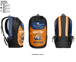 Gear Bag, Rocky Top MS, Spirit Store, Teamtime, Team time, sublimation, custom sports apparel, team uniforms, spirit wear, spiritwear, sports uniforms, custom shirts, team store, custom team store, fundraiser sports, apparel fundraiser