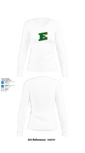 DC Everest Youth Baseball League 17508188 Women's Long Sleeve V-neck Shirt - 15