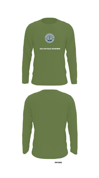 Long Sleeve Performance Shirt, GOLD STAR POLICE DEPARTMENT, , Teamtime, Team time, sublimation, custom sports apparel, team uniforms, spirit wear, spiritwear, sports uniforms, custom shirts, team store, custom team store, fundraiser sports, apparel fundraiser
