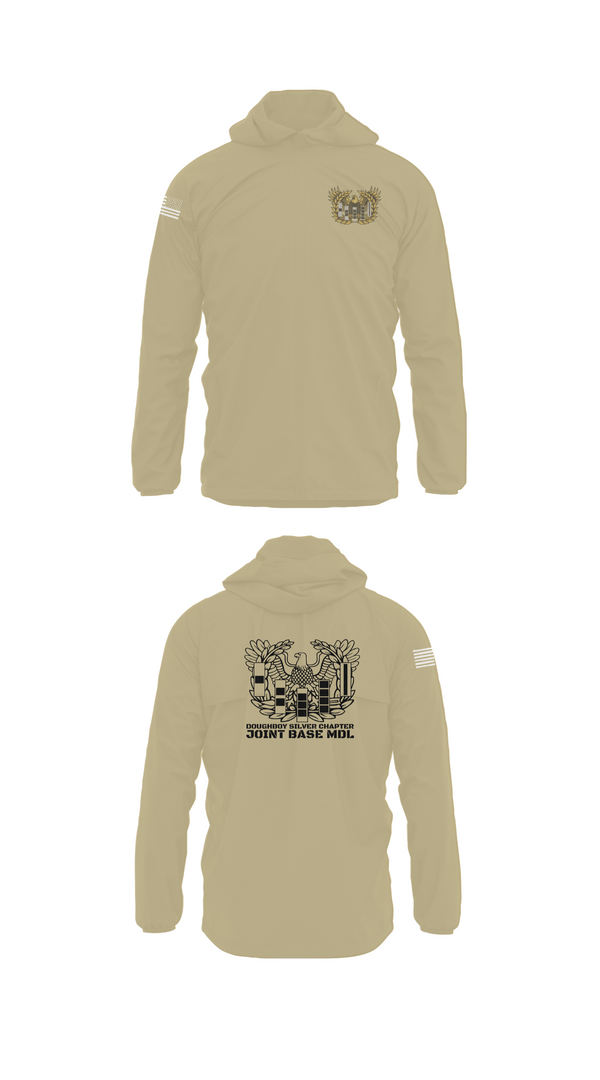 Windbreaker, Doughboy Silver Chapter, National Guard, Teamtime, Team time, sublimation, custom sports apparel, team uniforms, spirit wear, spiritwear, sports uniforms, custom shirts, team store, custom team store, fundraiser sports, apparel fundraiser