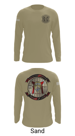 Long Sleeve Performance Shirt, HQSPT Bn, PMO, Brig, Marines, Teamtime, Team time, sublimation, custom sports apparel, team uniforms, spirit wear, spiritwear, sports uniforms, custom shirts, team store, custom team store, fundraiser sports, apparel fundraiser
