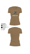 Swampscott Police 55581807 Women's Short Sleeve V-neck Shirt - 4