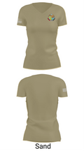 11th T.S.R 19637514 Women's Short Sleeve V-neck Shirt - 84
