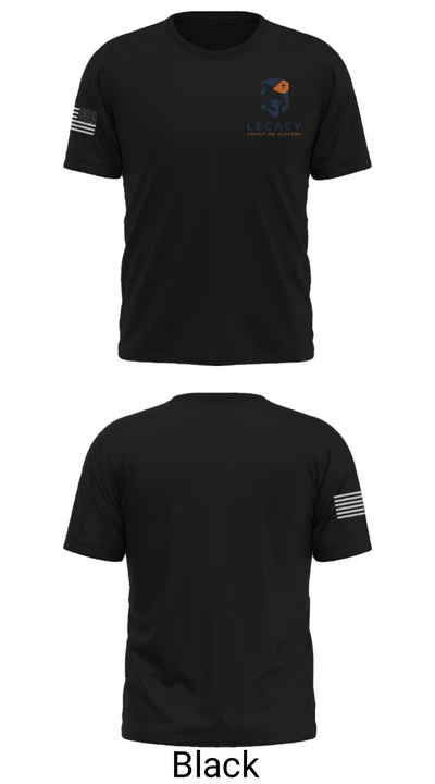 Legacy Christian Academy Golf 64951983 Short Sleeve Performance Shirt - 30