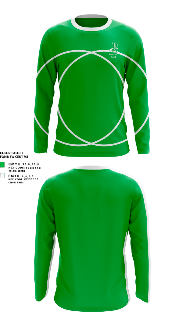 Long Sleeve Performance Shirt, Pierce City High School Band, Spirit Store, Teamtime, Team time, sublimation, custom sports apparel, team uniforms, spirit wear, spiritwear, sports uniforms, custom shirts, team store, custom team store, fundraiser sports, apparel fundraiser