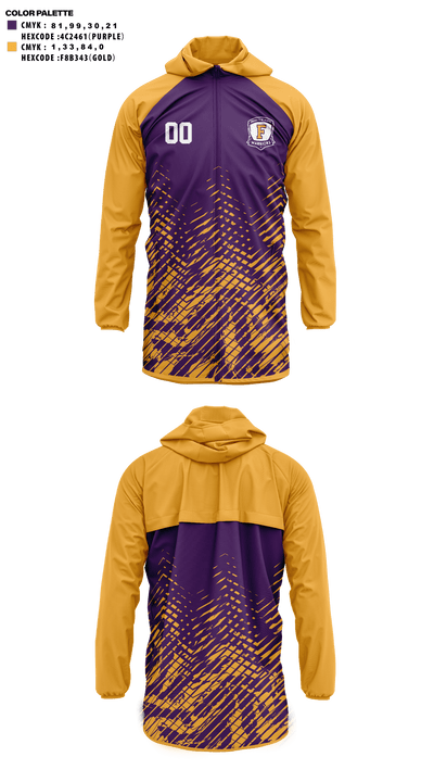 Fresno High School Soccer 51587263 Windbreaker - 41