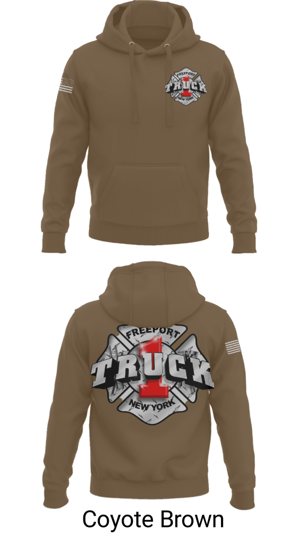 Hoodie, Truck 1, Fire Department, Teamtime, Team time, sublimation, custom sports apparel, team uniforms, spirit wear, spiritwear, sports uniforms, custom shirts, team store, custom team store, fundraiser sports, apparel fundraiser