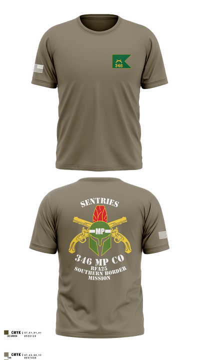 346 MP CO 9773492 Short Sleeve Performance Shirt - 9