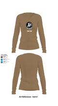 VAW-120 7271813 Women's Long Sleeve V-neck Shirt - 2