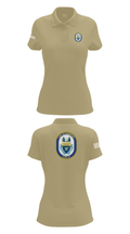 USS RUSHMORE 78932182 Women's Short Sleeve Performance Polo  - 90