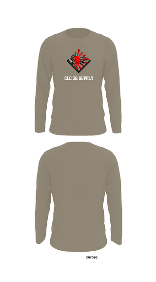 Long Sleeve Performance Shirt, CLC 36 SUPPLY, Marines, Teamtime, Team time, sublimation, custom sports apparel, team uniforms, spirit wear, spiritwear, sports uniforms, custom shirts, team store, custom team store, fundraiser sports, apparel fundraiser