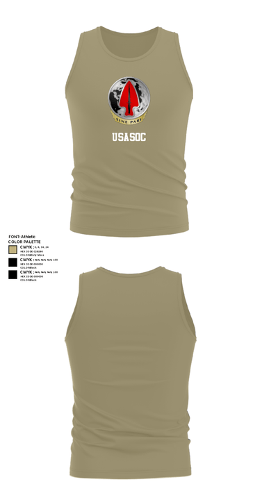 Usasoc 85355509 Tank Top - 99