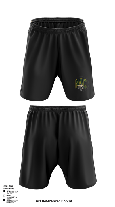Northern Adirondack Central Middle School Soccer 55495373 Athletic Shorts With Pockets - 136