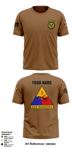 Old School Cotton Feel Shirt, Recon2, Army, Teamtime, Team time, sublimation, custom sports apparel, team uniforms, spirit wear, spiritwear, sports uniforms, custom shirts, team store, custom team store, fundraiser sports, apparel fundraiser