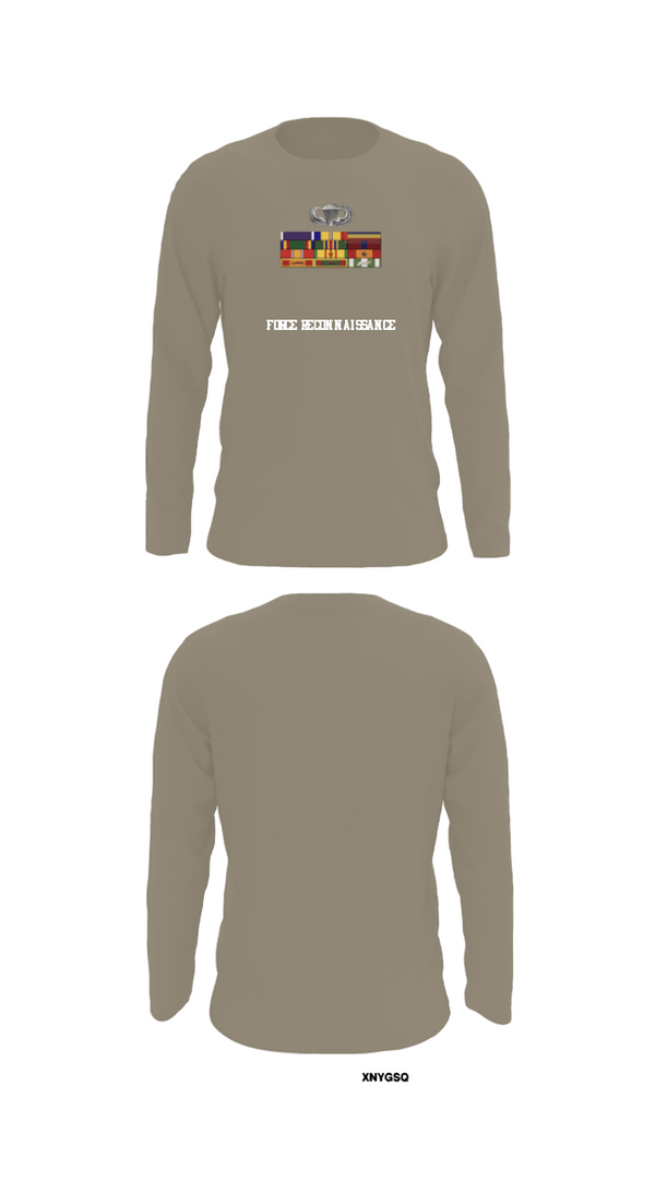Long Sleeve Performance Shirt, B Co. 3rd Recon BnForce Reconnaissance, Marines, Teamtime, Team time, sublimation, custom sports apparel, team uniforms, spirit wear, spiritwear, sports uniforms, custom shirts, team store, custom team store, fundraiser sports, apparel fundraiser