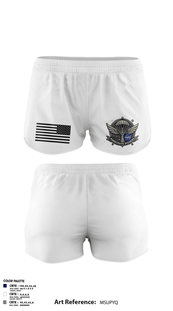 Ranger Panties, NASA PARACHUTE RIGGERS, , Teamtime, Team time, sublimation, custom sports apparel, team uniforms, spirit wear, spiritwear, sports uniforms, custom shirts, team store, custom team store, fundraiser sports, apparel fundraiser