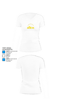 M.E.R. TRANSPORT LLC 858863 Women's Short Sleeve V-neck Shirt - 18