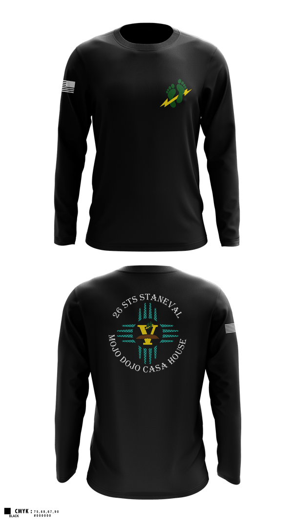 Long Sleeve Performance Shirt, 26 Stan Eval, Air Force, Teamtime, Team time, sublimation, custom sports apparel, team uniforms, spirit wear, spiritwear, sports uniforms, custom shirts, team store, custom team store, fundraiser sports, apparel fundraiser