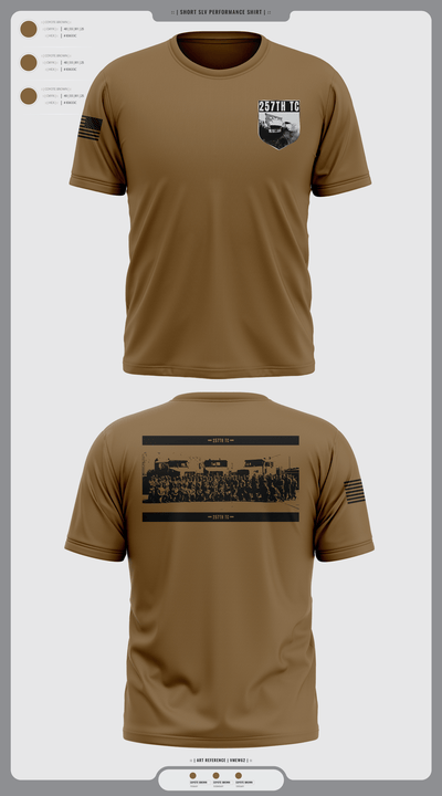 257th TC 26578681 Short Sleeve Performance Shirt - 1