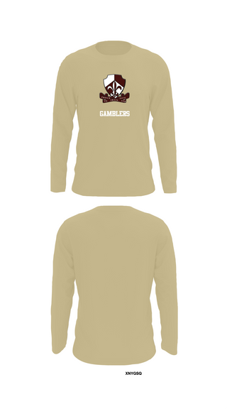 Long Sleeve Performance Shirt, Gamblers, Army, Teamtime, Team time, sublimation, custom sports apparel, team uniforms, spirit wear, spiritwear, sports uniforms, custom shirts, team store, custom team store, fundraiser sports, apparel fundraiser