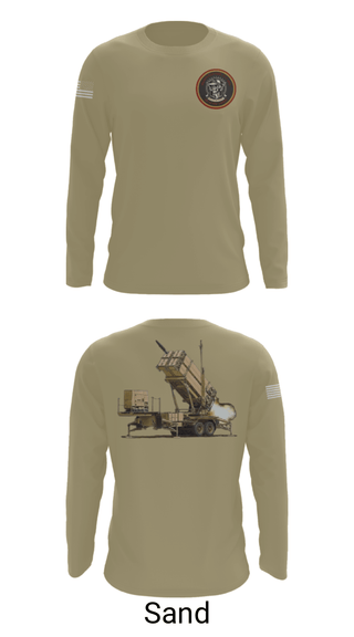 Long Sleeve Performance Shirt, Bravo 5-7 ADA, Army, Teamtime, Team time, sublimation, custom sports apparel, team uniforms, spirit wear, spiritwear, sports uniforms, custom shirts, team store, custom team store, fundraiser sports, apparel fundraiser
