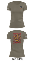 Transactional Service Center Yokosuka 4835947 Women's Short Sleeve V-neck Shirt - 65