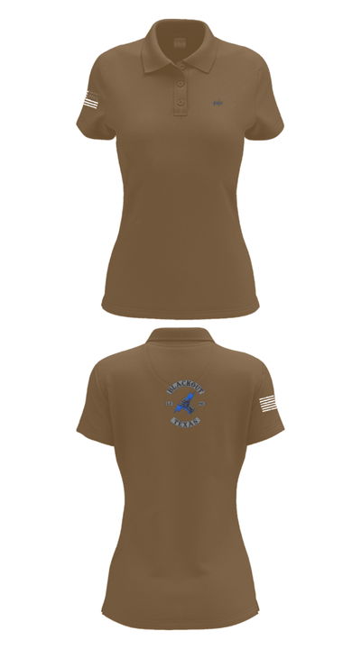 BLACKOUT LE-MC 82961790 Women's Short Sleeve Performance Polo  - 14
