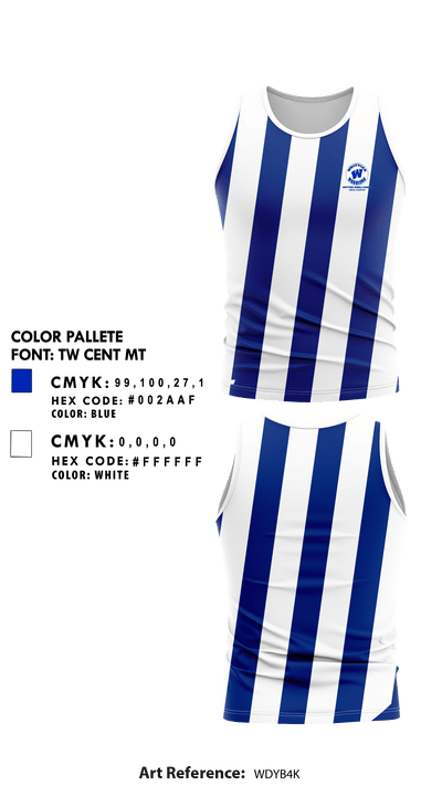 Whittier Middle School Cross Country 96354646 Tank Top - 1