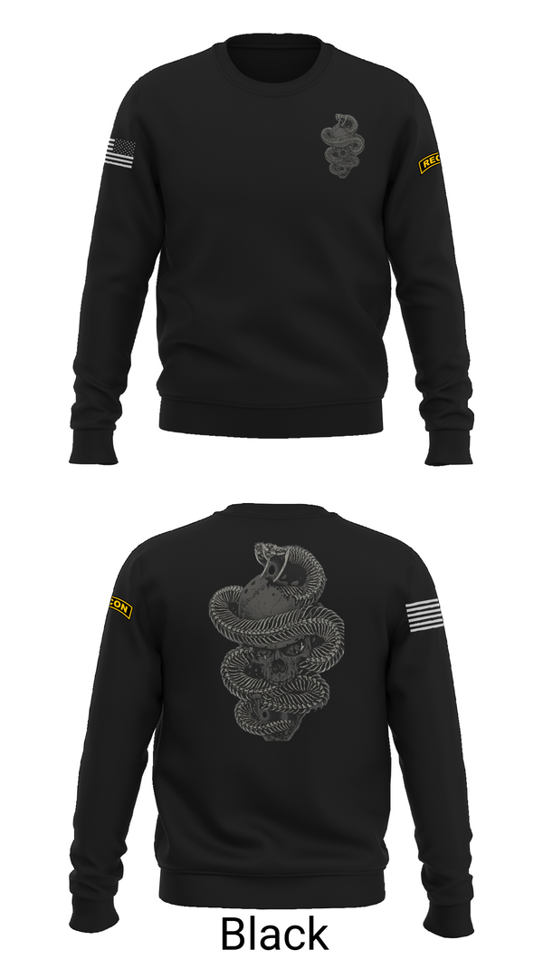 Crew Neck Sweatshirt, HHC 1-8IN SCT, Army, Teamtime, Team time, sublimation, custom sports apparel, team uniforms, spirit wear, spiritwear, sports uniforms, custom shirts, team store, custom team store, fundraiser sports, apparel fundraiser