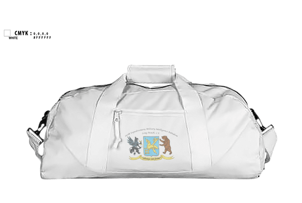 Duffle Bag, 250th Military Intelligence Battalion, National Guard, Teamtime, Team time, sublimation, custom sports apparel, team uniforms, spirit wear, spiritwear, sports uniforms, custom shirts, team store, custom team store, fundraiser sports, apparel fundraiser