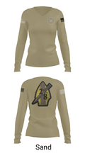 2nd bn 8th Marines 22362545 Women's Long Sleeve V-neck Shirt - 97