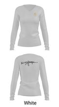 Miami shooting 59551904 Women's Long Sleeve V-neck Shirt - 16