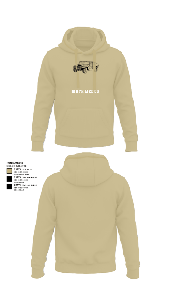 Hoodie, 810th med co, Army, Teamtime, Team time, sublimation, custom sports apparel, team uniforms, spirit wear, spiritwear, sports uniforms, custom shirts, team store, custom team store, fundraiser sports, apparel fundraiser