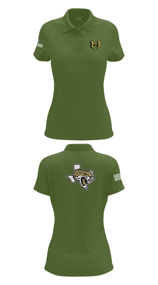 Womens Short Sleeve Performance Polo, Hubbard Middle School Cheer, Cheer, Teamtime, Team time, sublimation, custom sports apparel, team uniforms, spirit wear, spiritwear, sports uniforms, custom shirts, team store, custom team store, fundraiser sports, apparel fundraiser