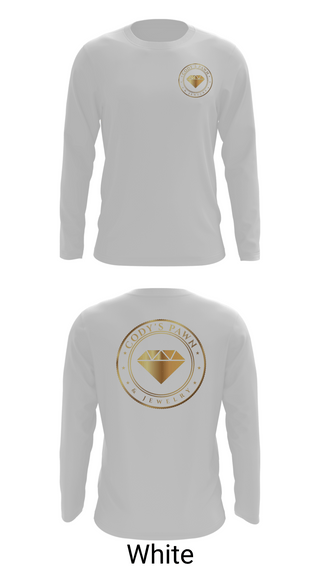 Long Sleeve Performance Shirt, Cody’s Pawn & Jewelry, , Teamtime, Team time, sublimation, custom sports apparel, team uniforms, spirit wear, spiritwear, sports uniforms, custom shirts, team store, custom team store, fundraiser sports, apparel fundraiser