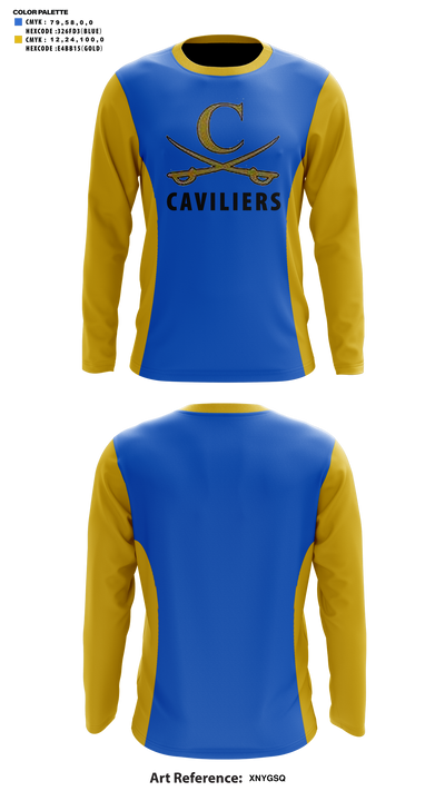 Caviliers 40995481 Long Sleeve Shooting Shirt - 41