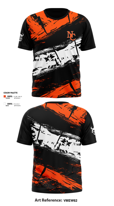 North Canton Hoover Vikings 97031939 Short Sleeve Performance Shirt - 5