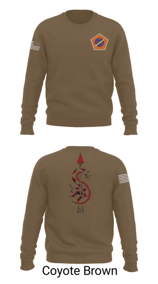 Crew Neck Sweatshirt, 98th Expeditionary Signal Battalion, Army, Teamtime, Team time, sublimation, custom sports apparel, team uniforms, spirit wear, spiritwear, sports uniforms, custom shirts, team store, custom team store, fundraiser sports, apparel fundraiser