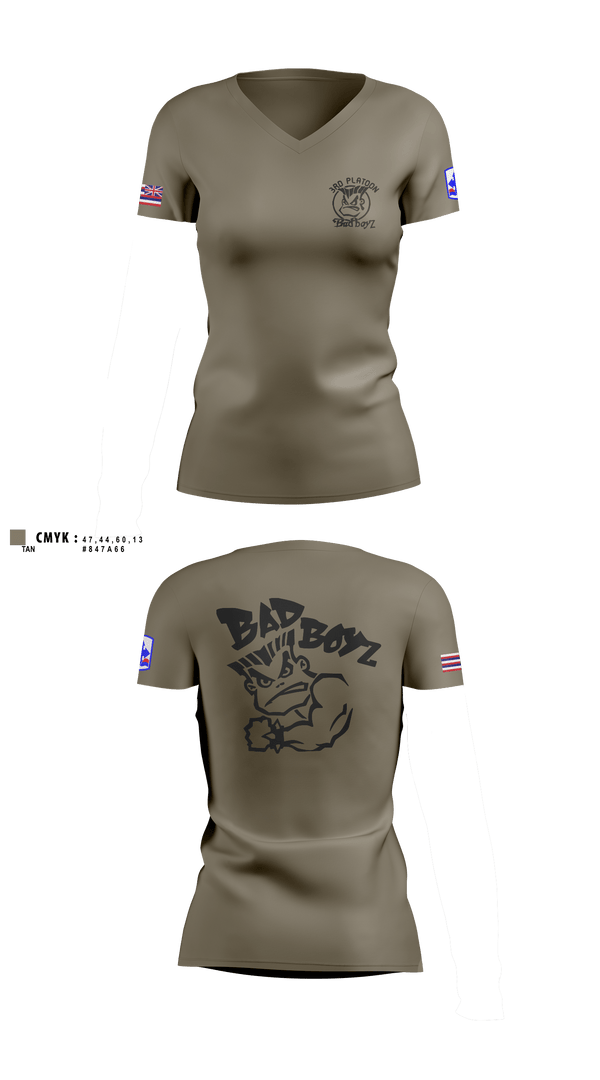 Women's Short Sleeve Vneck Shirt, Ewok dismount3rd PLT Bad BoysBad boyz3rd PLT Bad BoysBad Boiiz3rd PLT Bad BoysPT Bad Boiiz3rd PLT Bad BoysBlue Ewok, , Teamtime, Team time, sublimation, custom sports apparel, team uniforms, spirit wear, spiritwear, sports uniforms, custom shirts, team store, custom team store, fundraiser sports, apparel fundraiser